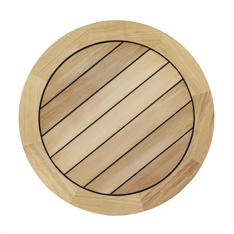 alt="70320 Vogue 30 inch diameter Table Top aerial view of table top on white background"