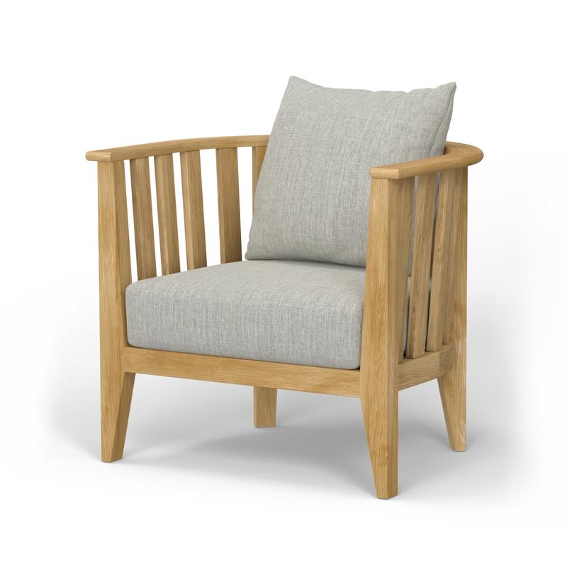 alt="Kafelonia Teak Club Chair - Picture B"