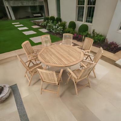 Vogue Reclining Dining Set for 8