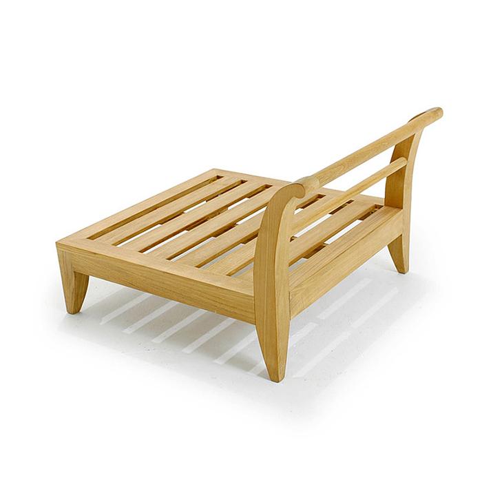 alt="16766 Aman Dais Sectional End Base side angle view on a white background"