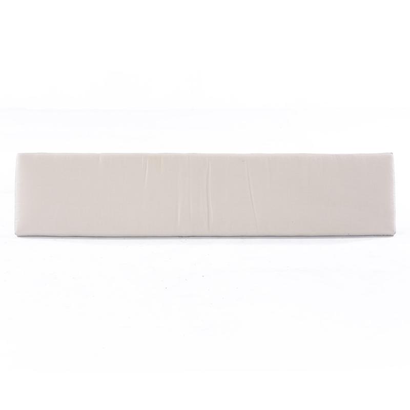 alt="image of 73200MTO Vogue Bench Cushion 5 foot canvas color on white background"