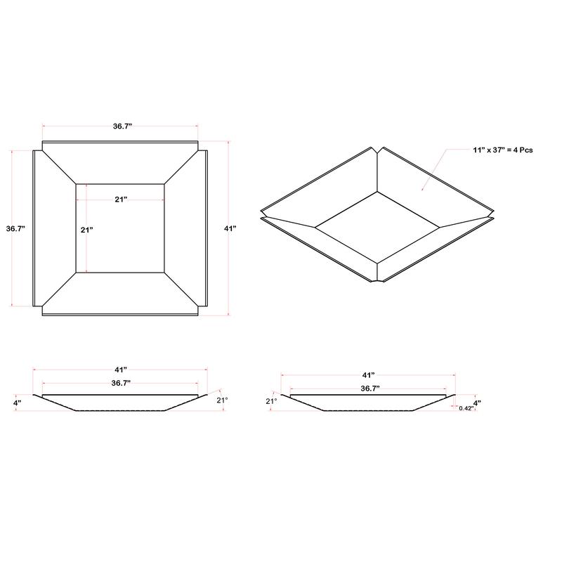 alt="Palazzo III Aluminum Top Lid - Picture C"