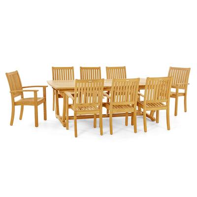 9 pc Sussex Veranda Patio Dining Set