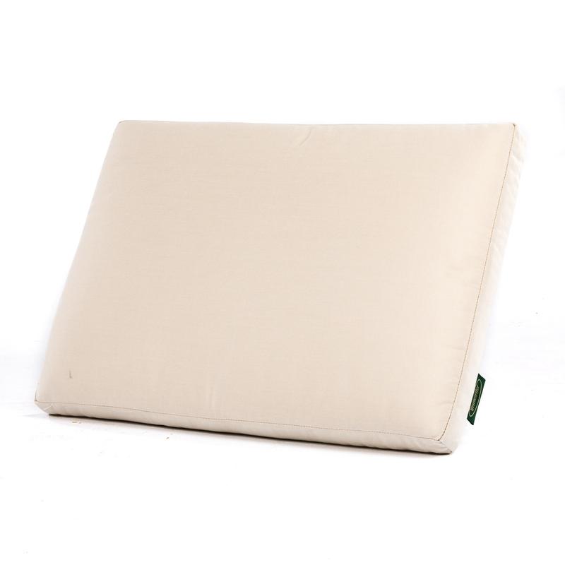 alt="78603 Backless Seat Cushion angled view of cushion top on white background "