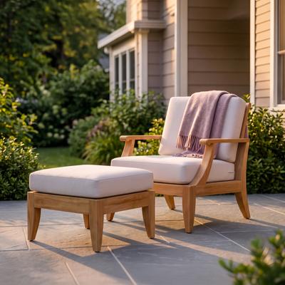 Laguna Chair & Ottoman Set