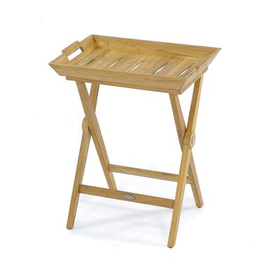 Folding Teak Tray Table