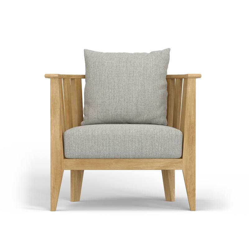 alt="Kafelonia Teak Club Chair - Picture D"