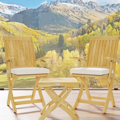 3 pc Barbuda Chat Set