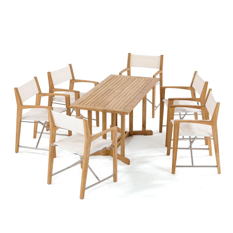 alt="70471 Odyssey Nevis Folding Dining Set angled view on white background"