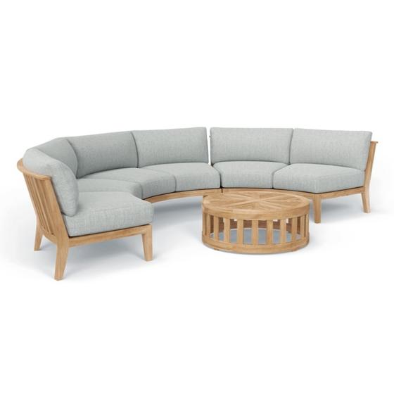 4 pc Kafelonia Round Sofa Set