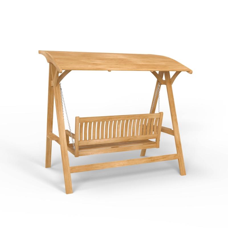 alt="Veranda Swinging Bench with Canopy - Picture F"