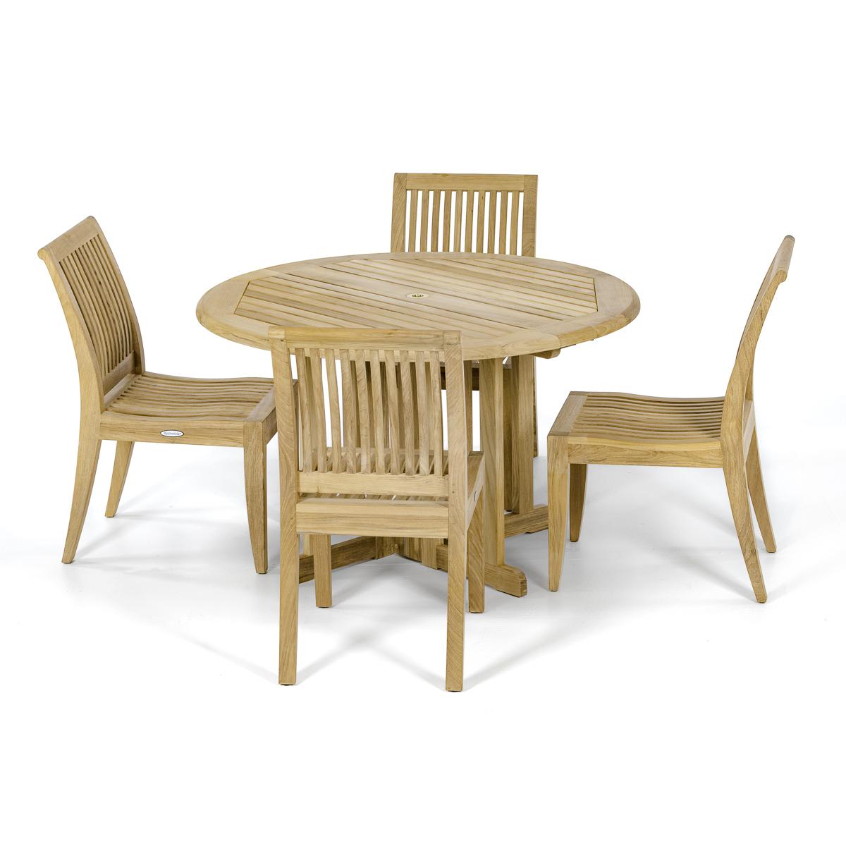 5 pc Barbuda Laguna Teak Dining Set — picture A