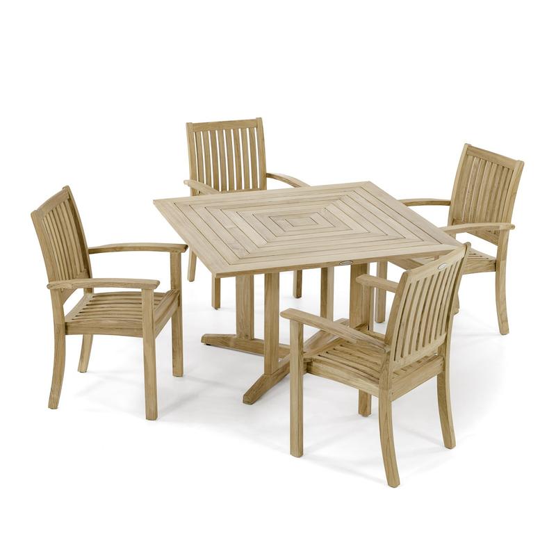 alt="70685 5 piece Sussex Pyramid Dining Set on white background"