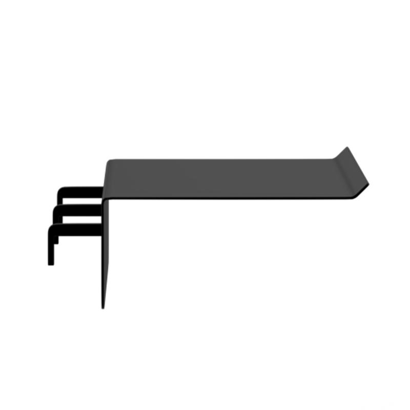 alt="Aluminum Wall Panel Shelf - Picture D"
