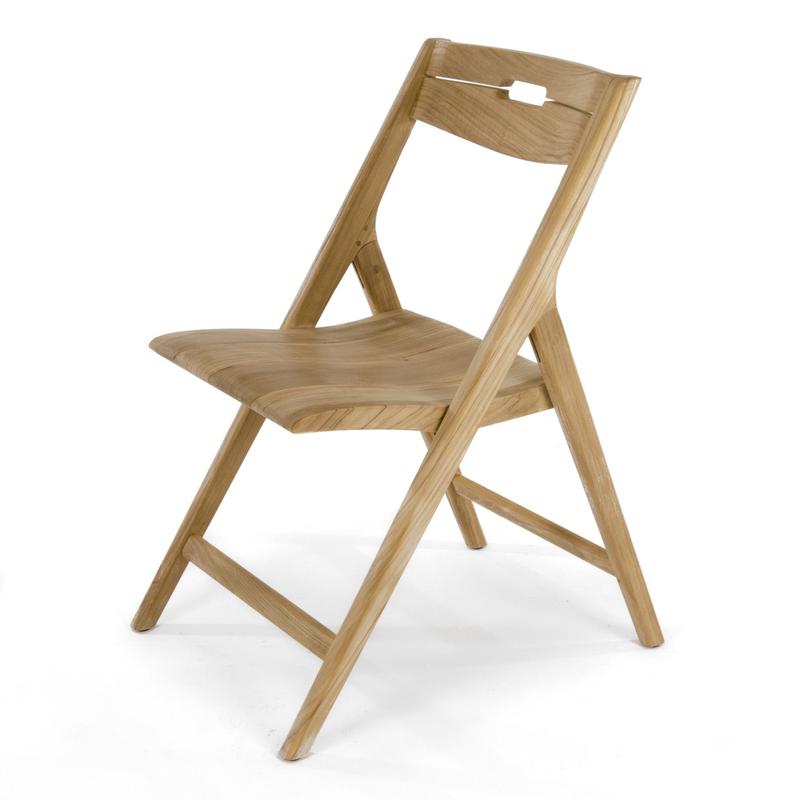 alt="70475 Surf Nevis folding side chair angled left side view on white background"