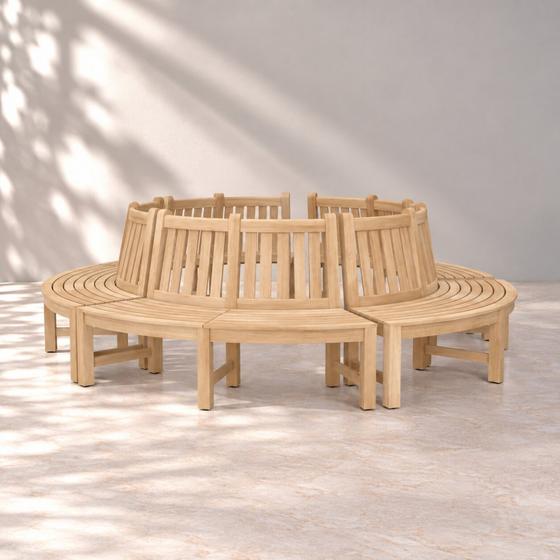 Buckingham Teak Tree Hugger Bench