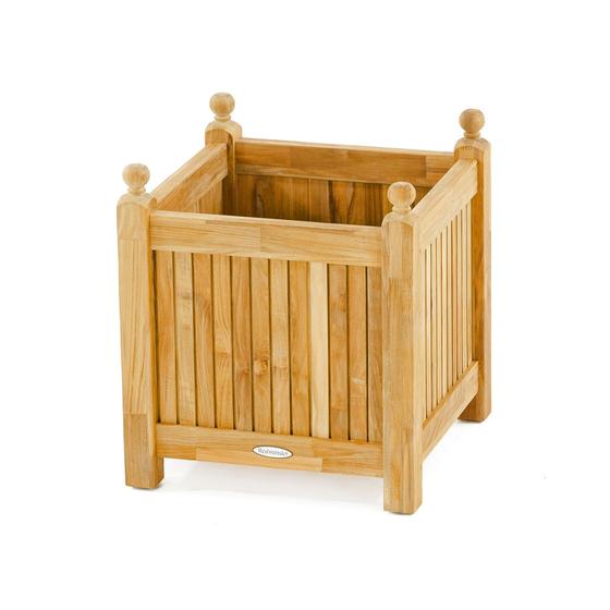 18109 square planter box angled view on white background