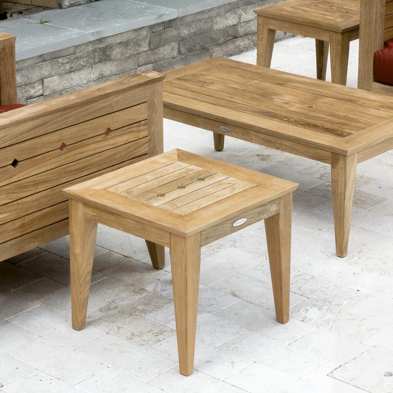 alt="Craftsman Teak End Table"