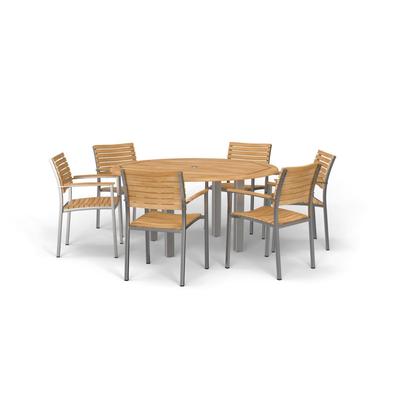 7 pc Vogue Teak Dining Set