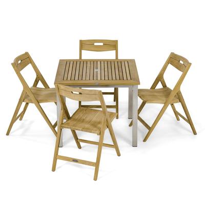 Vogue Surf 5 pc Teak Cafe Set