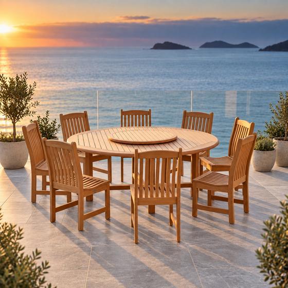 9 pc Buckingham Veranda Dining Set