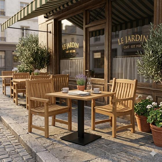 Veranda 3 pc Teak Bistro Set