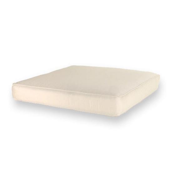 73106MTO Malaga Ottoman Coffee Table Cushion angled on white background