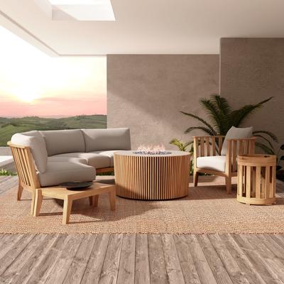 7 pc Kafelonia Lounge Sofa Set