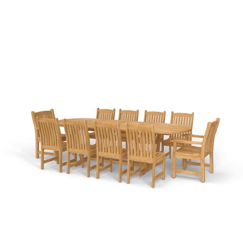 alt="11 pc Montserrat Dining Set - Picture B"