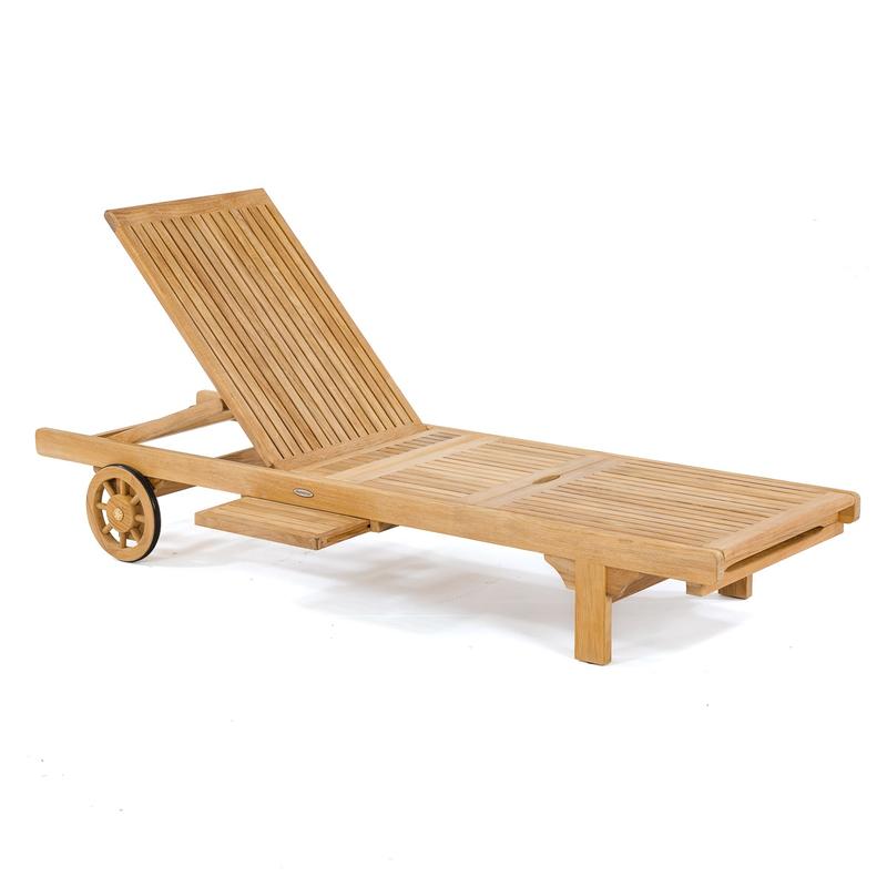 alt="70510 Somerset teak double chaise frame angled on white background"