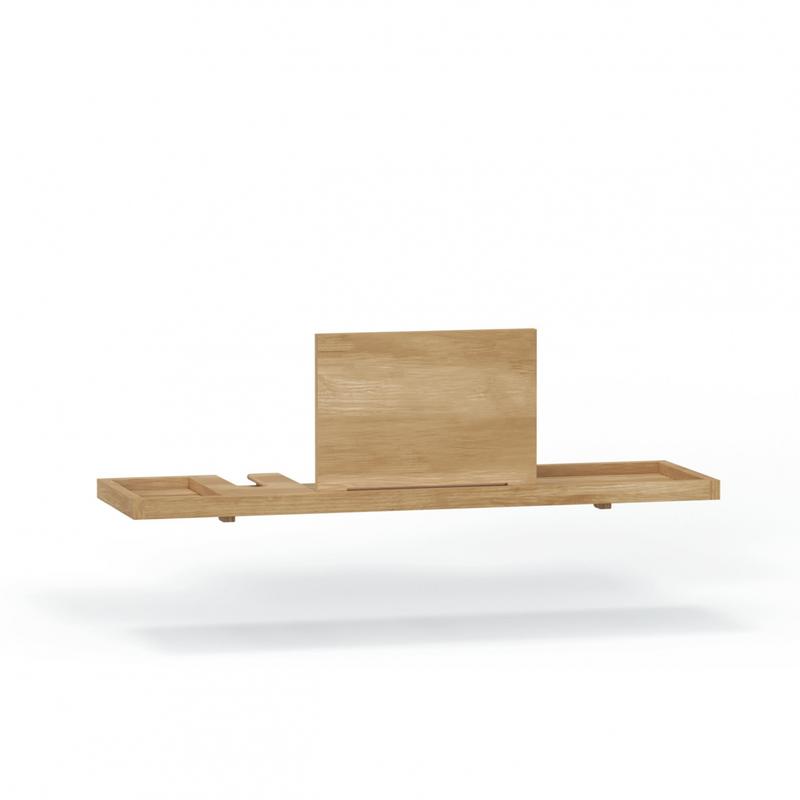 alt="Pacifica Teak Bathtub Tray - Picture D"